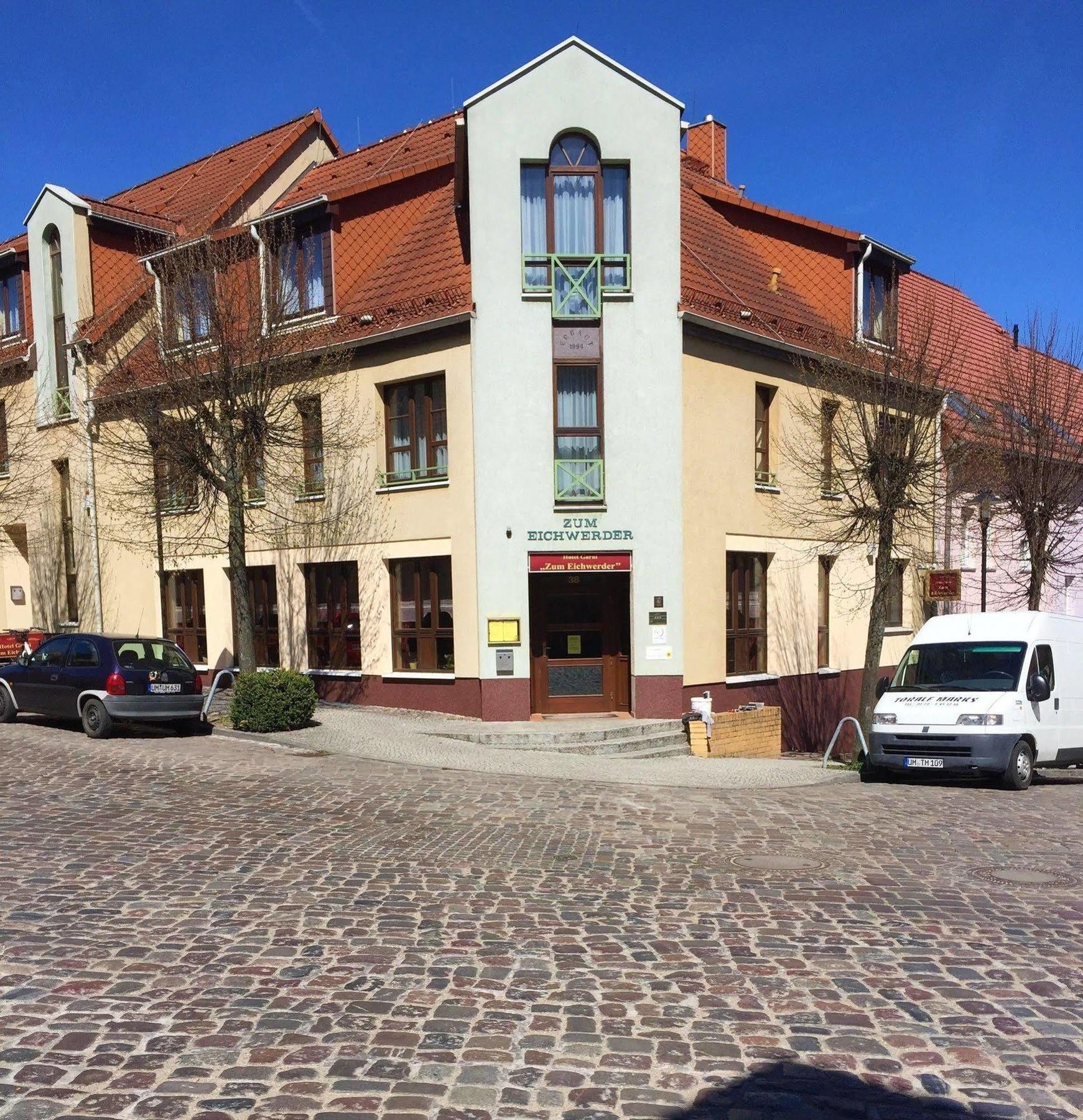 Hotel Garni "Zum Eichwerder" Templin Kültér fotó