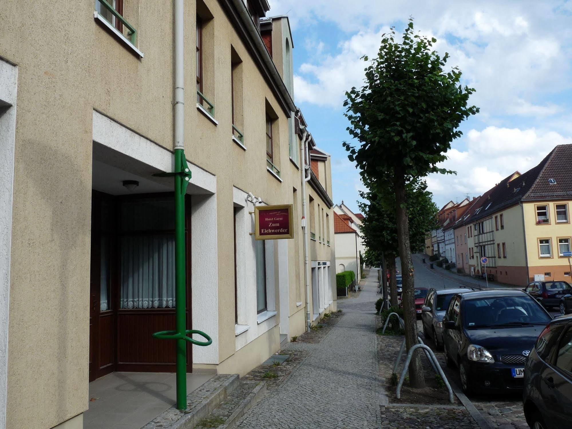 Hotel Garni "Zum Eichwerder" Templin Kültér fotó