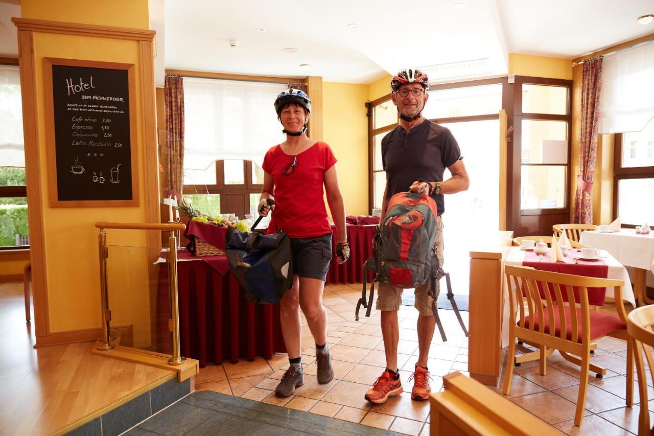 Hotel Garni "Zum Eichwerder" Templin Kültér fotó