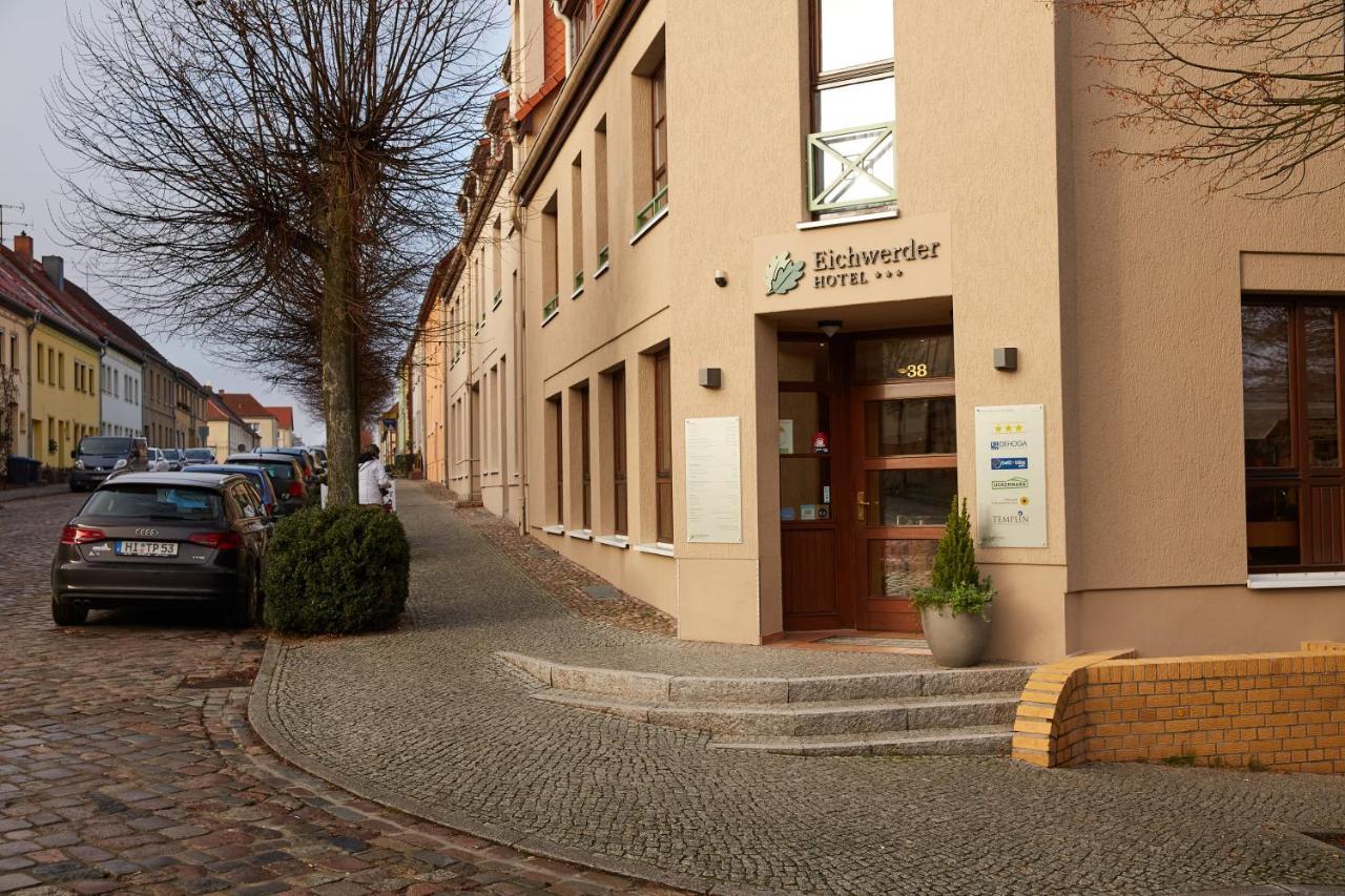Hotel Garni "Zum Eichwerder" Templin Kültér fotó